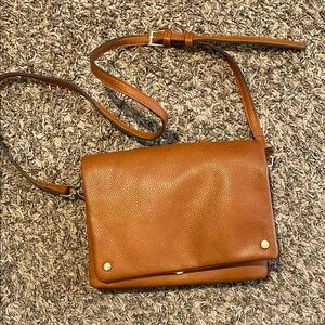 Street Level Vegan Leather Crossbody Bag
